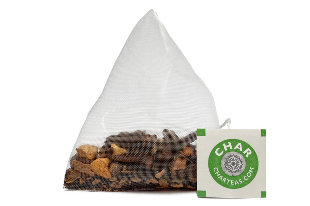 Classic Chai Tea Bags Biodegradable Pyramid Tea Bags