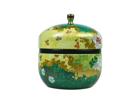 Japanese Tea Caddy - Haruki (Green)