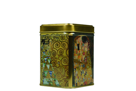 Gustav Klimt - 'the kiss' - 100g Tea Storage Tin