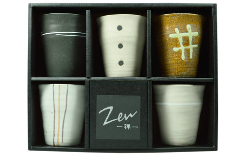 Japanese Ceramic Zen Tea Cups