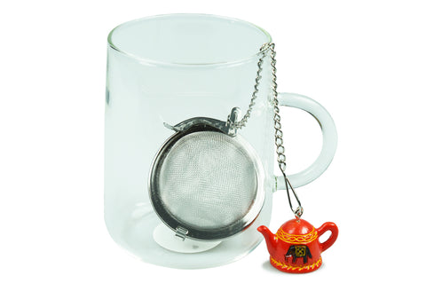 Tea Ball Infuser on a Chain (Teapot Handle)