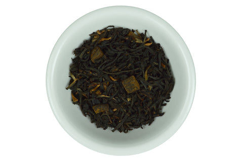 Loose Assam and vanilla tea